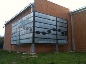 Barton Hills Elementary Music Room windows
