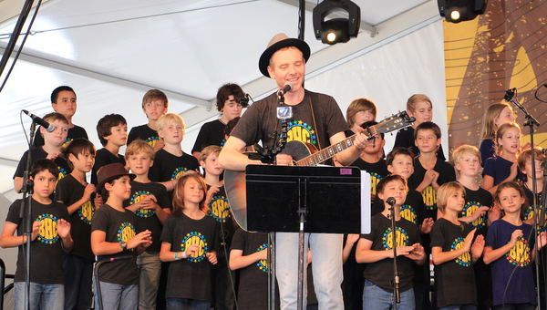 Photo credit: Joanne Foote and Chan Geltemeyer Barton Hills Choir at the 2014 Austin City Limits Music Festival