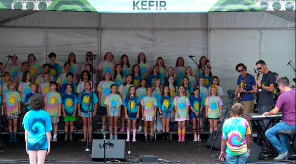 Still from BHC ACL Festival 2026 performance video Barton Hills Choir performing at the 2026 Austin City Limits Music Festival, video still